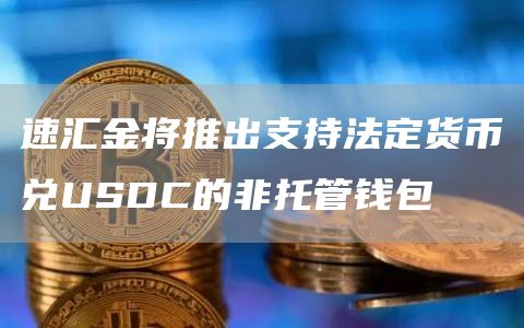 速汇金将推出支持法定货币兑USDC的非托管钱包