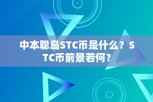 中本聪岛STC币是什么？STC币前景若何？