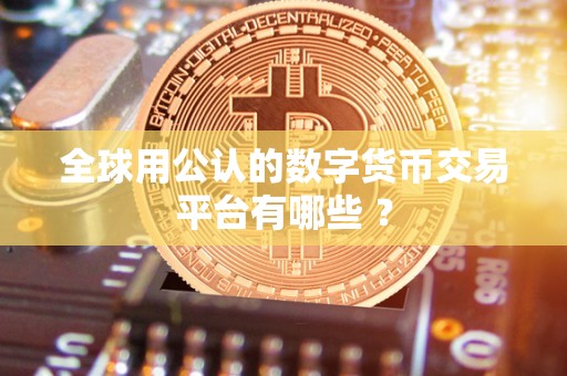 全球用公认的数字货币交易平台有哪些 ?