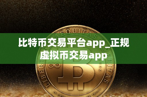 比特币交易平台app_正规虚拟币交易app
